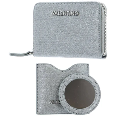Afbeelding van VALENTINO Portemonnee Zenzero Wallet Argento Zilverkleurig