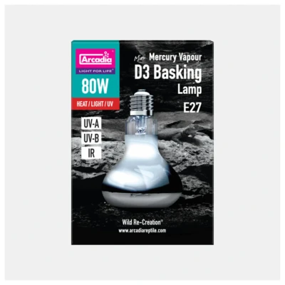 Afbeelding van Arcadia 2nd Generation UV Basking lamp 80 Watt