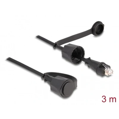 Afbeelding van Delock Netzwerkkabel RJ45 Stecker zu Cat.6 STP mit Versch