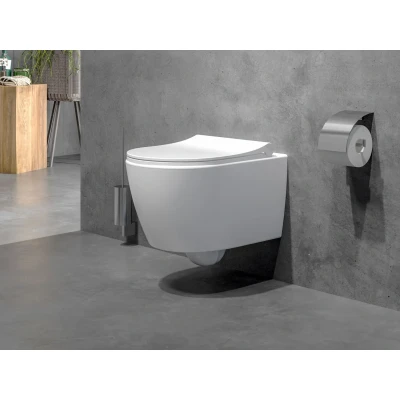 Afbeelding van Sanigoods Tana hangend toilet tornado spoeling wit
