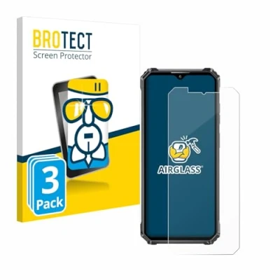 Afbeelding van BROTECT Glas Screen Protector voor Oukitel WP28E (3 Stuks) Schermbeschermer [9H Hardheid, Beschermglas Folie niet Gehard Glas]