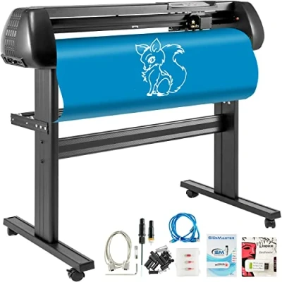 Afbeelding van VEVOR Vinylsnijder Vinyl Cutter 72 Cm Snijplotter Slogan Machine Instelbare Snelheid