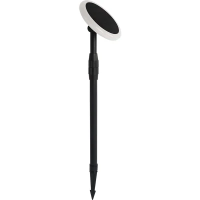 Afbeelding van V TAC VT 943 Solar Lamp 2IN1 Tuinlamp IP65 Wit+Zwart 3 Watt 260 Lumen 3000K