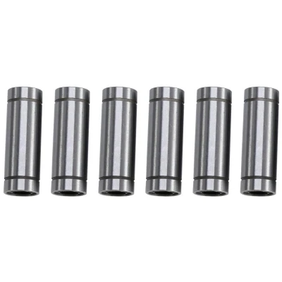 Afbeelding van Nieuw in 2021: 6 stuks LM8LUU 8 mm Rod Lineaire Kogellagers voor 3D printer CNC onderdelen Beweging