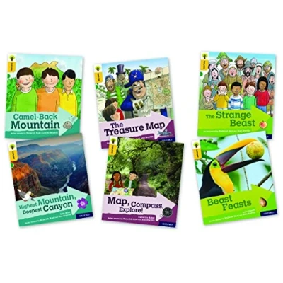 Afbeelding van Oxford Reading Tree Explore with Biff, Chip and Kipper: Level 5: Mixed Pack of 6