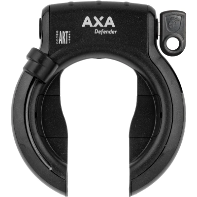 Afbeelding van Axa defender slot art2 zwart met spatbord bevestiging op kaart