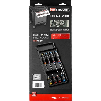 Afbeelding van FACOM MOD.AT3PB ProTwist schroevendraaierset module 8 delig