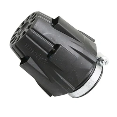 Afbeelding van Powerfilter recht 46mm zwart Polini 203.0082