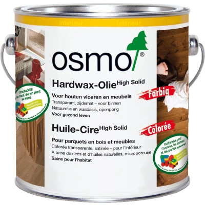 Afbeelding van Osmo Hardwaxolie 3067 Licht Grijs Farbig 2,5 liter