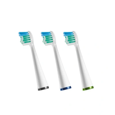 Afbeelding van Waterpik Opzetborstel SenSonic Compact SRSB 3E 3 Stuks