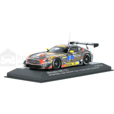 Afbeelding van Mercedes Benz AMG GT3 Minichamps Modelauto 1:43 2016 Hubert Haupt / Jeroen Bleekemolen Indy