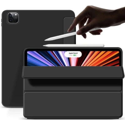 Afbeelding van eSTUFF Etui (iPad Pro 11 2021 (3e generatie)), Tablethoes, Zwart