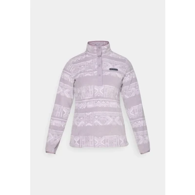 Afbeelding van Columbia Benton SPRINGS Printed 1/2 SNAP Fleece trui Shale purple, Dames, Maat: XS, purple
