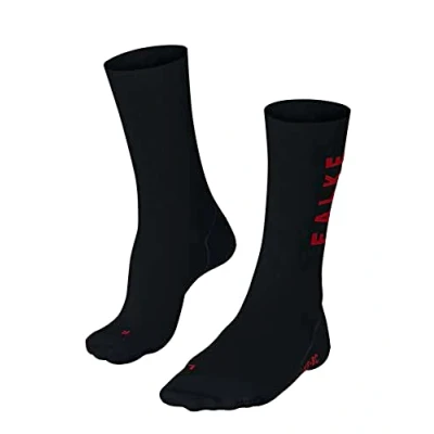 Afbeelding van FALKE Uniseks volwassene Wielrensokken BC Impulse Peloton U So functioneel materiaal anti blaar 1 paar, Zwart Black 3038, 42 43
