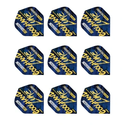 Afbeelding van RED DRAGON Hardcore Luke Humphries Signature Blauw Dartvluchten 3 sets per pakket (9 in totaal)