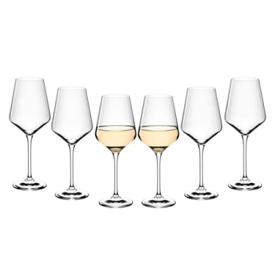 Afbeelding van Gerlach 1760 Wijnglazen Witte Set Van 6 450 Ml Kristal Wijnglas Vaatwasmachinebestendig Modern