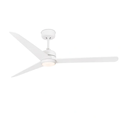 Afbeelding van FARO BARCELONA Plafondventilator Nu met LED verlichting, wit