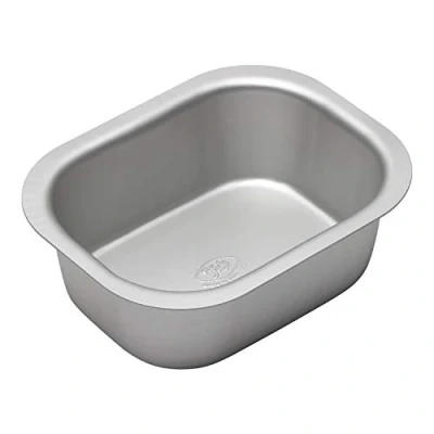 Afbeelding van Tala Performance Zilverkleurige geanodiseerde boerenbroodpan, 900 gram, taartvorm, stevig aluminium, gemaakt in Engeland, superieure gelijkmatige warmteverdeling, laat gemakkelijk los, kan de koelkast en diepvriezer