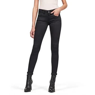 Afbeelding van G STAR RAW Lynn Mid Waist Super Skinny Jeans voor dames