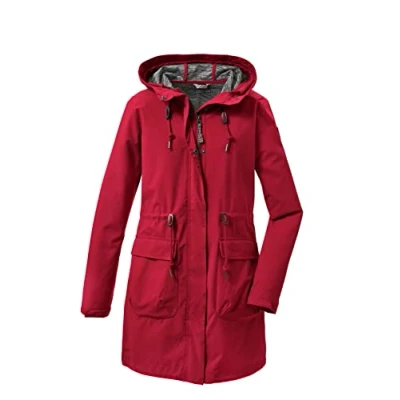 Afbeelding van G.I.G.A. DX Women&#039;s Casual softshell parka met capuchon GS 99 WMN SFTSHLL PRK, modern red, 40, 37955 000