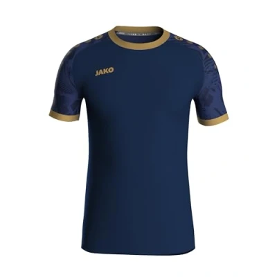 Afbeelding van JAKO Shirt Iconic KM navy/marine/goud 116 / 152