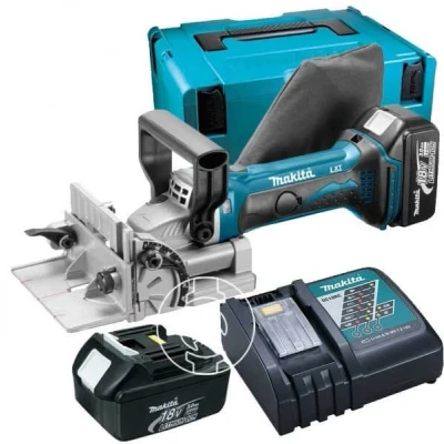 Afbeelding van Makita DPJ180RFJ 18V Li Ion accu lamellenfrees set (2x 3.0Ah accu) in Mbox