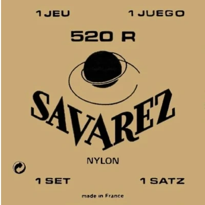 Afbeelding van Savarez 520R Klassieke gitaar snaren ,snaren rood High Tension