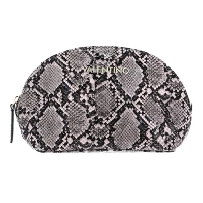 Afbeelding van VALENTINO Toilettas Cedar Soft Cosmetic Case Bordeaux / Multicolor Roze Veelkleurig
