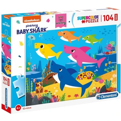 Afbeelding van Clementoni Baby Shark Puzzel 104st