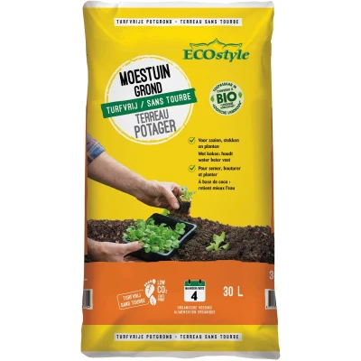 Afbeelding van Ecostyle moestuin grond 30 liter