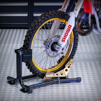 Afbeelding van Datona Inrijklem Voor Adventure Bikes (66 x 50 43 cm) Goud