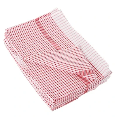 Afbeelding van Vogue Wonderdry theedoeken rood (10 stuks)