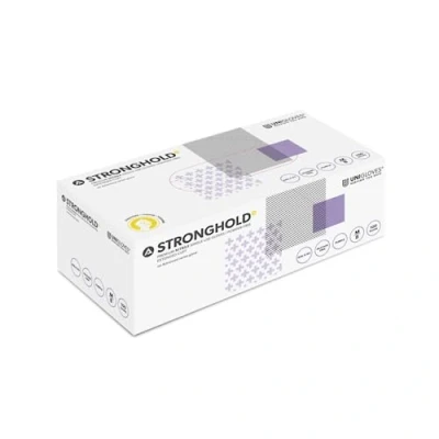 Afbeelding van Unigloves GL001 paragon+ nitril handschoenen, lange manchetten, verschillende maten, violet (50 stuks)