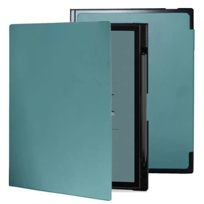 Afbeelding van Hoesje voor 10,3&quot; Boox Note Air 4 C (uitgebracht in 2024)/Note 3 Tablet e Paper 2023) Nieuwe lichtgewicht PU en harde achterkant shell cover met ingebouwde penhouder,