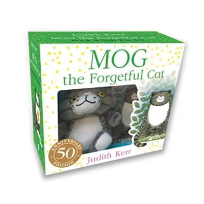 Afbeelding van Mog the Forgetful Cat Book and Toy Gift Set