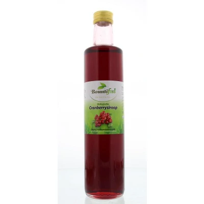 Afbeelding van Bountiful Cranberrysiroop Bio, 500 ml