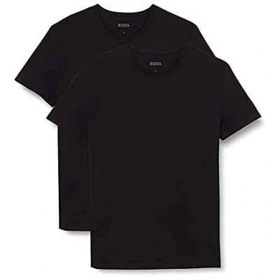Afbeelding van Hugo Boss zwarte t shirt katoen 2 pack relaxed fit S