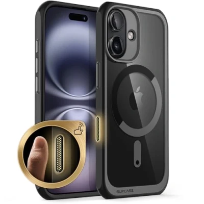 Afbeelding van SUPCASE UBMag Series Hoesje voor iPhone (release 2024) (zwart)