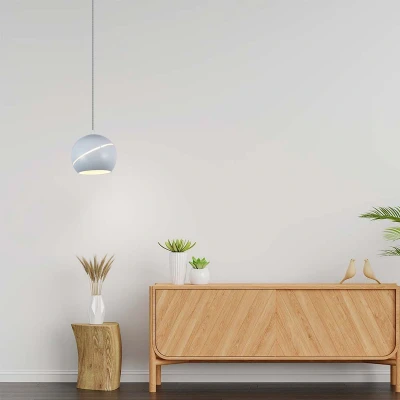 Afbeelding van V TAC VT 7797 W Designer plafondlampen hanglampen IP20 Witte behuizing 8,5 watt 850 lumen 3000K