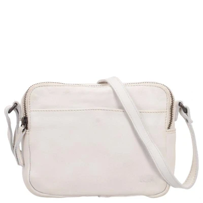 Afbeelding van Bear Design Irem Leren Schoudertas Dirty White
