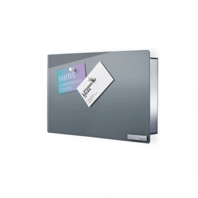 Afbeelding van Blomus Sleutelhouder Velio Met Magneetbord Grijs 30x20x5cm