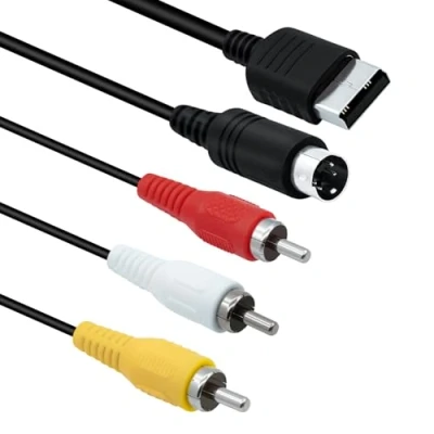 Afbeelding van Gam3Gear S AV Video RCA Audio Cable for Sega Dreamcast