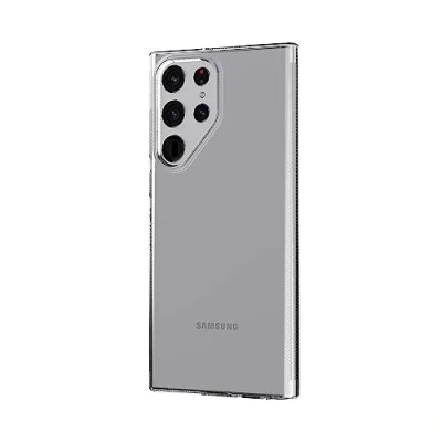 Afbeelding van Tech21 Evo Lite Clear voor Samsung Galaxy S22 Ultra transparant en beschermend telefoonhoesje met 2,4 m bescherming tegen meerdere vallen