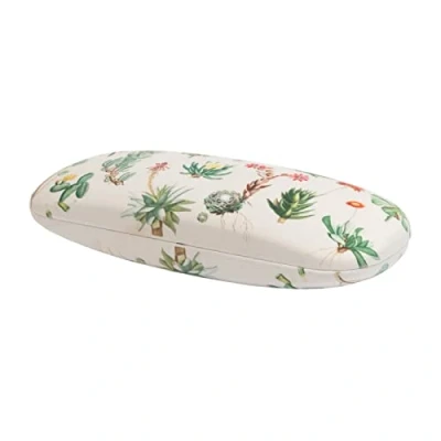 Afbeelding van Kokonote brillenkoker Botanical Cacti met aangepaste reinigingsdoek bedrukt Hardcase Accessoires,Bonatical,16,5 x 6,5 4 cm