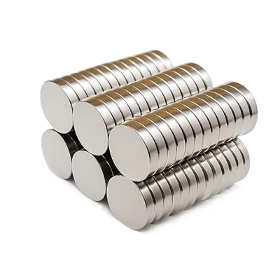 Afbeelding van Yizhet 50 stuks magneet magneten huishoudmagneten 10x2 mm mini voor magneetbord, whiteboard, bord, prikbord, koelkast enz. (10 x 2 mm)