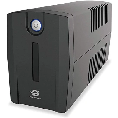 Afbeelding van Conceptronic ZEUS UPS 650VA LED 4xIEC Socket 01E (650 VA, 360 W, Lijninteractief UPS),
