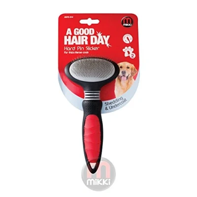 Afbeelding van Mikki Hond, kat, puppy, kitten verzorging harde pin slicker borstel voor knoop, klitten sml Med huisdier klein