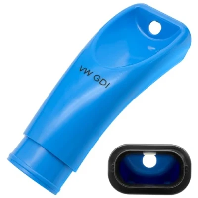 Afbeelding van ZKTOOL Blauwe en Zwarte Walnoot Zandverbindingen, Zandstralen Adapter, Inlaatklep Reiniging Compatibel met Audi VW 2.0T