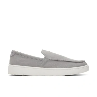 Afbeelding van TOMS Heren TRVL LITE Loafer, ultieme grijs gerecycled katoen slubby geweven, 9.5 UK, Ultiem 43.5 EU