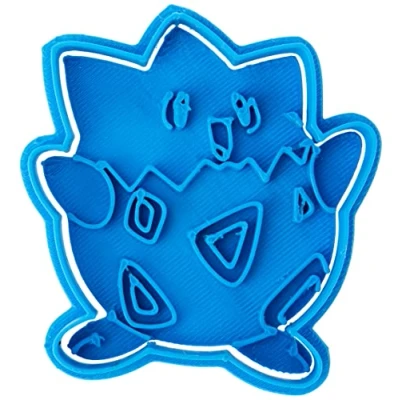 Afbeelding van Cuticuter Togepi Pokemon uitsteekvorm, blauw, 8 x 7 1,5 cm